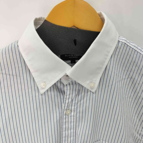 ブラックレーベルクレストブリッジ BLACK LABEL CRESTBRIDGE 半袖 ストライプシャツ メンズ JPN:XL
